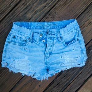 Short jean shorts from American Eagle